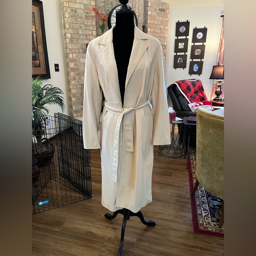 Truth by Republic Cream Trench Coat